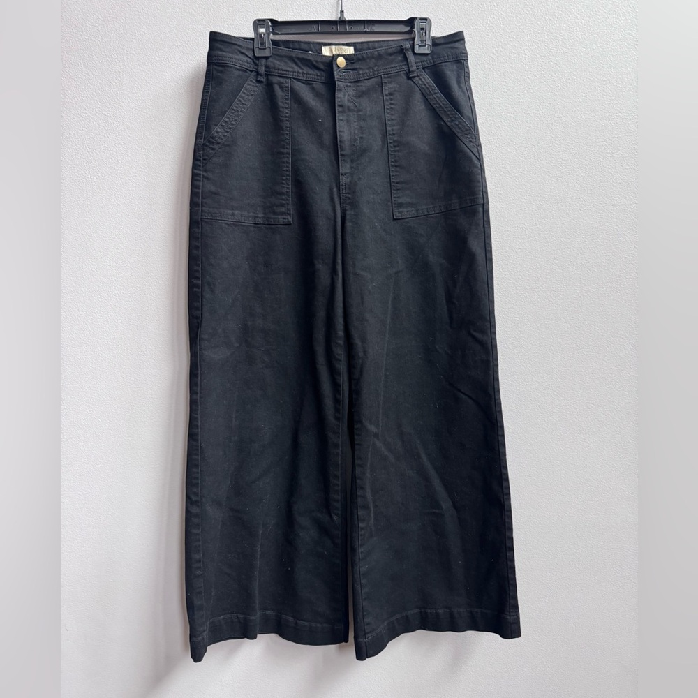 Wide Leg Black Women's Pants